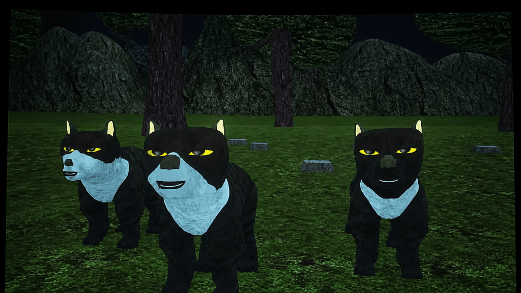 The wolf pack that pursues Niu Lai's herd